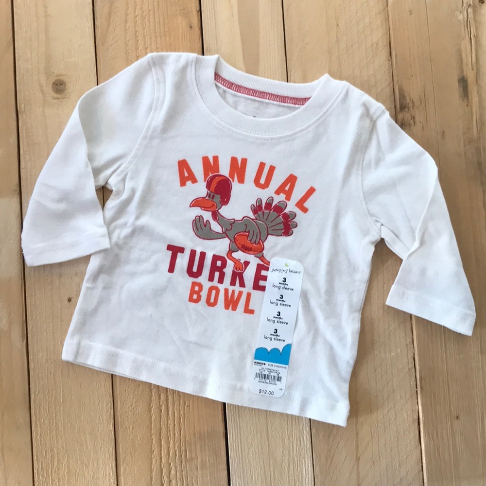 NWT! 🦃 Turkey Bowl tee